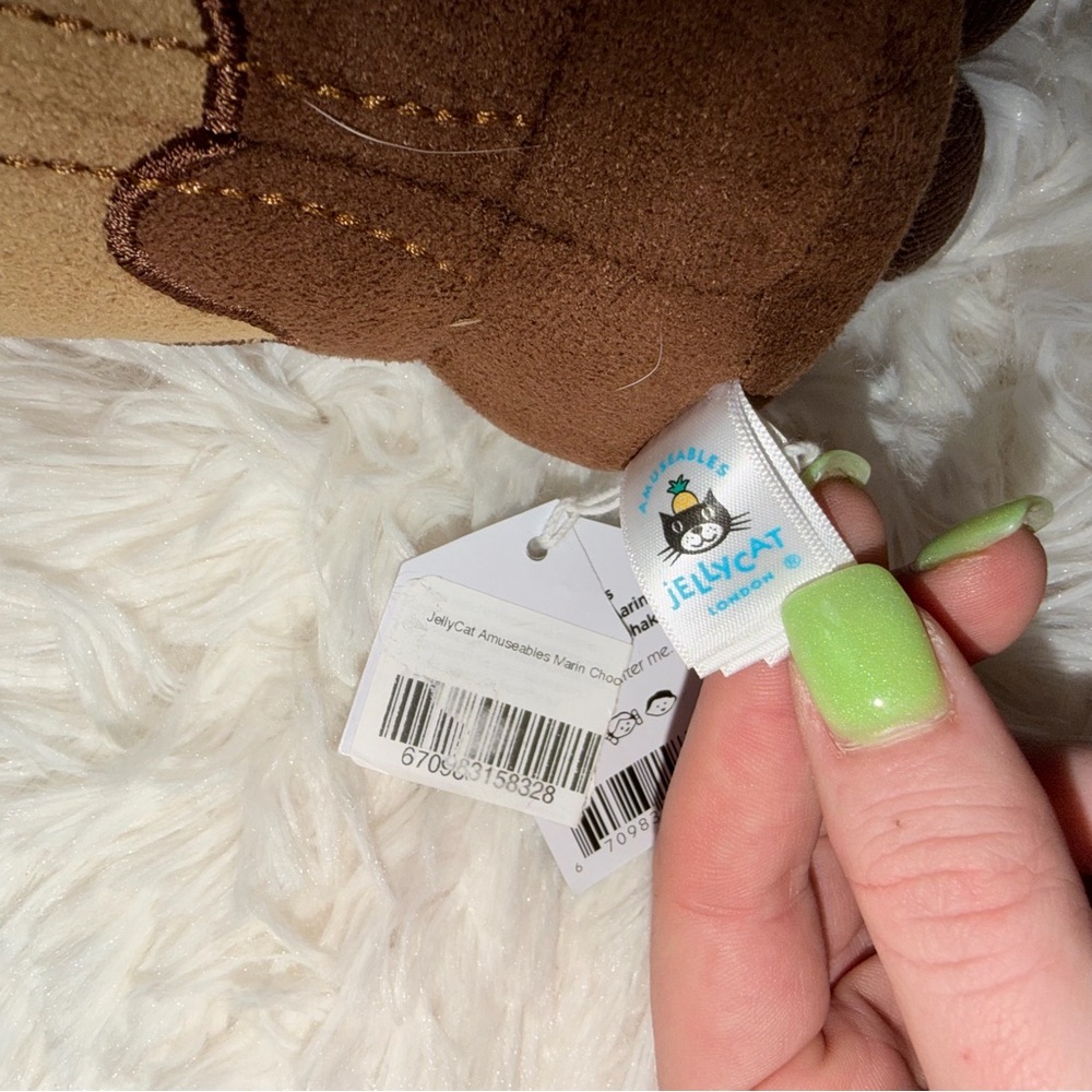 Jellycat Amuseables Marin Chocolate Milkshake 100 % Authentic BNWT - Picture 3 of 4